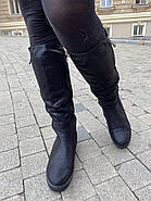 Чоботи жіночі зимові Vensi V20 чорні на танкетці 36, фото 5