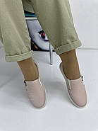 Мокасини жіночі Aras Shoes 501-powder 41, фото 3