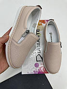 Мокасини жіночі Aras Shoes 501-powder 41, фото 8