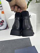 Зимові жіночі черевики MyClassic M378 шкіряні маленьких розмірів 33, фото 2