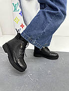 Зимові жіночі черевики MyClassic M378 шкіряні маленьких розмірів 33, фото 4