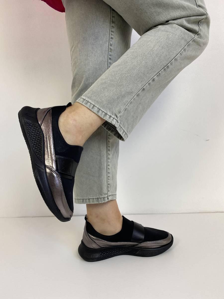 Кросівки жіночі GUERO G274 Y-1157-59-01 чорні 36, фото 1