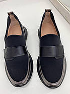 Кросівки жіночі GUERO G274 Y-1157-59-01 чорні 36, фото 5