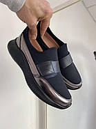 Кросівки жіночі GUERO G274 Y-1157-59-01 чорні 36, фото 6