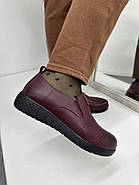 Туфлі жіночі MeegoComfort A22190 Violet бордові 36, фото 4