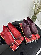 Туфлі жіночі MeegoComfort A22190 Violet бордові 36, фото 6