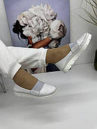 Мокасини жіночі білі Aras Shoes 721-Beyaz 37, фото 4