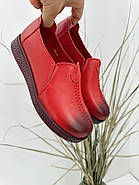 Туфлі жіночі MeegoComfort A0231-bright-red червоні BATTAL 39, фото 3