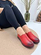 Туфлі жіночі MeegoComfort A0231-bright-red червоні BATTAL 39, фото 4