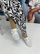 Білі мокасини Туреччина Divadonna 7893-beyaz 37, фото 2