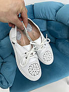 Білі мокасини Туреччина Divadonna 7893-beyaz 37, фото 6