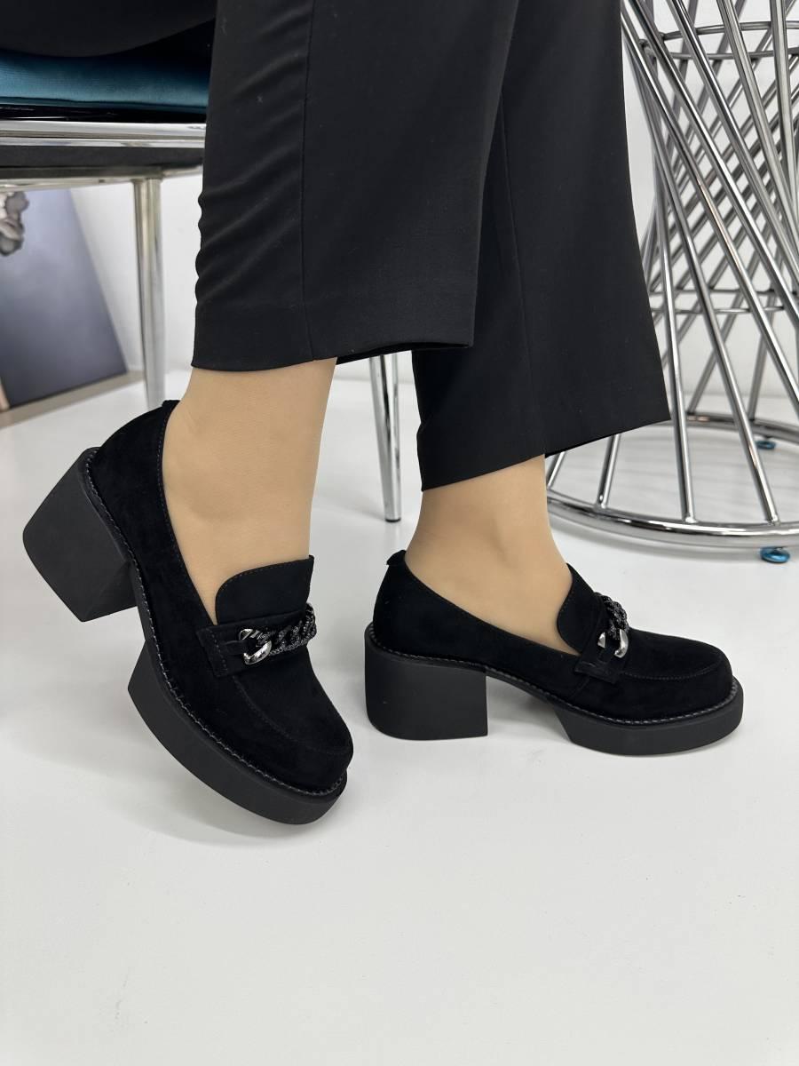 Туфлі жіночі Lady Marcia 18J959-03D-3008-BLACK чорні на платформі 37