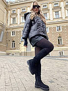 Чоботи зимові жіночі VENSI V21 чорні на платформі 35, фото 2