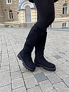 Чоботи зимові жіночі VENSI V21 чорні на платформі 35, фото 4