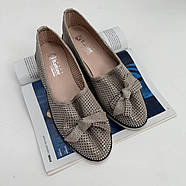 Балетки жіночі Battine 332107-MINK 38, фото 8