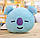 М'яка Іграшка Коала Коя BT21 Плюшева Подушка KOYA ARMY персонаж BTS 36 см Блакитний (01350), фото 3