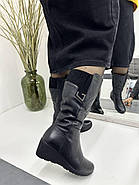 Чоботи зимові Sanborina M1201 натуральне хутро 36, фото 6