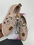 Мокасини турецькі Aras Shoes 19740-PUDRA 37, фото 8