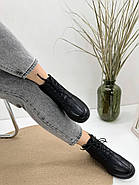 Черевики жіночі MeegoComfort A19060-1-BLACK чорні на шнурівці 36, фото 4