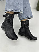 Черевики жіночі Battine B654 демісезонні на танкетці 37, фото 2