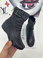 Черевики жіночі Battine B654 демісезонні на танкетці 37, фото 5