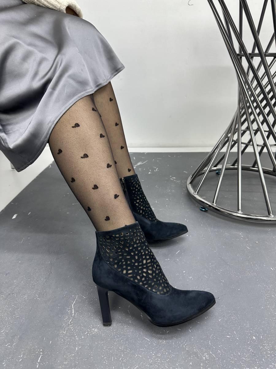 Ботильони жіночі Battine B0479 на шпильці з перфорацією 37, фото 1