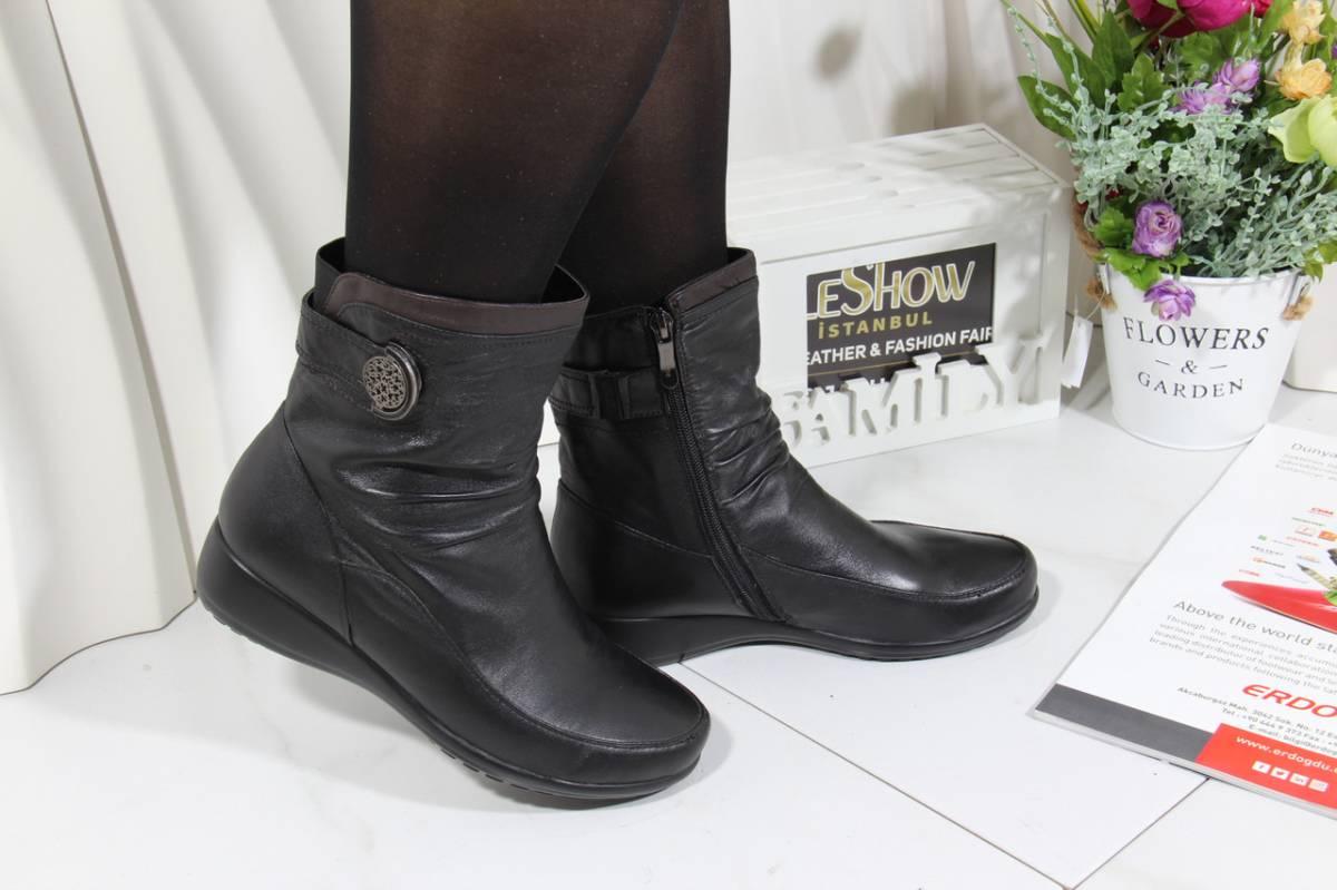 Черевики жіночі Battine B667 демісезонні на танкетці 37, фото 1