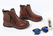 Черевики жіночі MeegoComfort  226160-1-BROWN коричневі на низькому ходу 36, фото 6