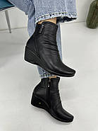 Черевики жіночі Battine B452 демісезонні на танкетці 37, фото 2