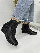 Черевики жіночі Battine B452 демісезонні на танкетці 37, фото 4