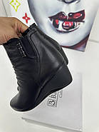 Черевики жіночі Battine B452 демісезонні на танкетці 37, фото 7