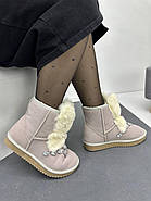 Стильні світлі уггі 8150-bej, фото 5