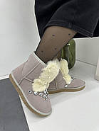 Стильні світлі уггі 8150-bej, фото 6