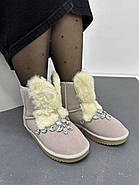 Стильні світлі уггі 8150-bej, фото 9