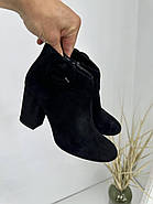 Ботильйони жіночі Battine B444 замшеві на середньому підборі 37, фото 7