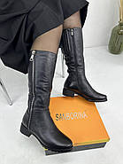 Зимові чоботи Sanborina M1431 на низьких підборах 36, фото 2