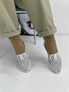 Мокасини білі літні Aras Shoes 19035-BEYAZ 37, фото 2