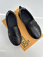 Мокасини жіночі Burc 4035-black шкіряні чорні на низькому ходу 37, фото 6
