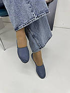 Жіночі шкіряні мокасини Marcha 101-mavi 37, фото 3