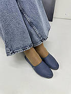 Жіночі шкіряні мокасини Marcha 101-mavi 37, фото 4