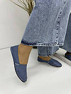 Жіночі шкіряні мокасини Marcha 101-mavi 37, фото 5