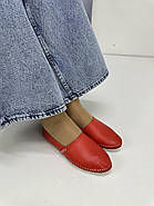 Жіночі шкіряні мокасини Marcha 101-red 37, фото 3
