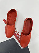 Жіночі шкіряні мокасини Marcha 101-red 37, фото 5