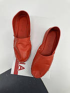 Жіночі шкіряні мокасини Marcha 101-red 37, фото 7