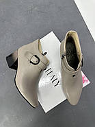 Бежеві жіночі ботильйони Visttaly J7033-657YG-2486 шкіряні 36, фото 5