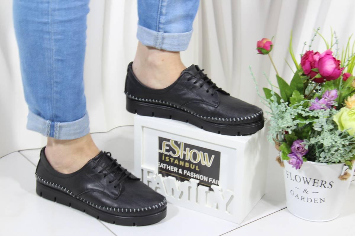 Мокасини жіночі Aras Shoes 768-siyah 37