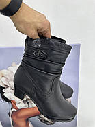 Черевики жіночі Battine M669 зимові на широку ногу 36, фото 6