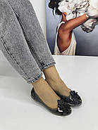 Балетки сірі Conventini 6(K83-310-A14-VH) 37, фото 2