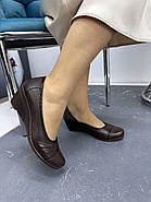 Туфлі жіночі Missy 138-71-T73(B) шкіряні на танкетці 40, фото 2