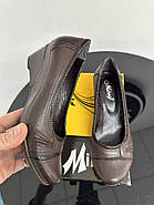 Туфлі жіночі Missy 138-71-T73(B) шкіряні на танкетці 40, фото 5